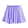 thumbnail image 3 of YONGHS Girl's Ballet Wrap Skirts Basic Circular Chiffon Dance Pull-On Skirt Ballerina Gymnastic Dancewear Light Purple 12-15, 3 of 5