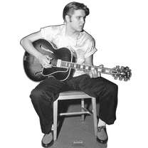 SC2578 Elvis in Rehearsal Cardboard Cutout Standee Standup