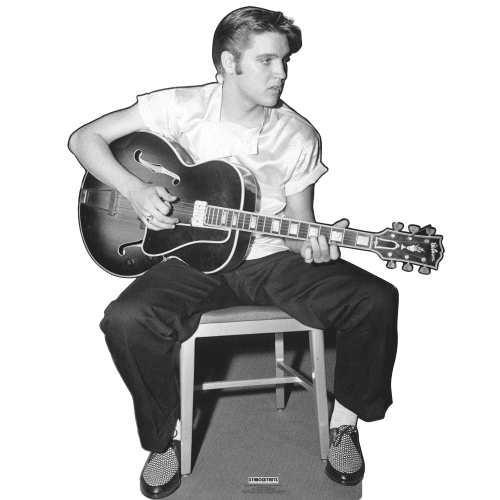 SC2578 Elvis in Rehearsal Cardboard Cutout Standee Standup