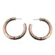thumbnail image 2 of Pendientes a juego de colores populares Pendientes redondos Pendientes en forma de C de moda retro Wmkox8yi sjalhkljlk4094, 2 of 4