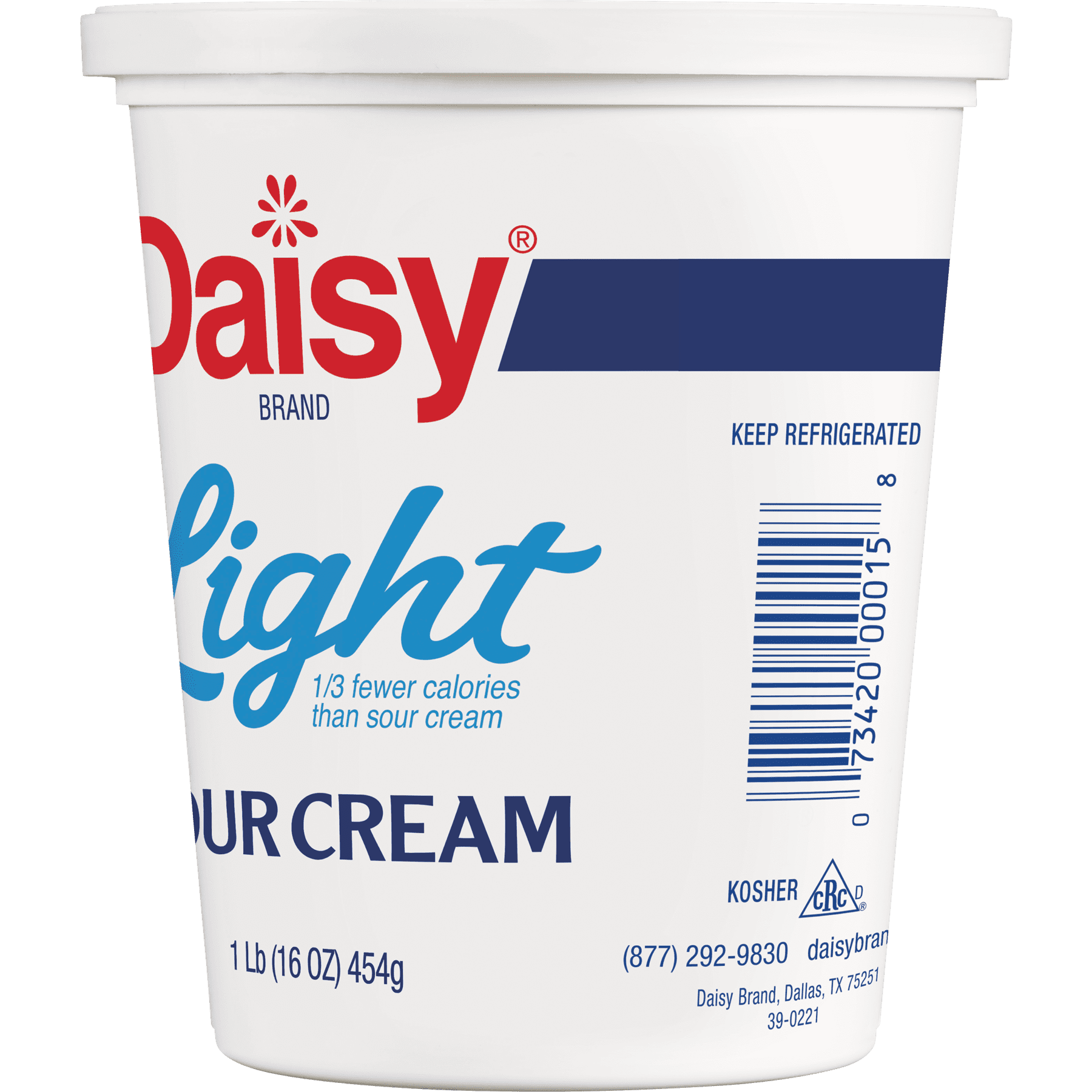 Daisy Light Sour Cream 16 Oz Walmart Com