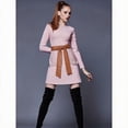 thumbnail image 5 of Lsupdaol Womens 1.85 Inch Wide PU Leather Obi Wrap Belt for Dress Coat Brown, 5 of 5