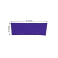 thumbnail image 4 of BalsaCircle 5 Spandex Chair Sashes Wedding Decorations Purple, 4 of 5