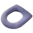 thumbnail image 1 of Cubierta de asiento de inodoro Naiovety Decoración de baño azul Tipo 1, 1 of 6