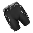 thumbnail image 1 of Skating Hip Short Protective Protective Gear Black , Black, XL, 1 of 9