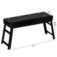 thumbnail image 6 of Gardenised Portable Standing Charcoal Grill Foldable Stainless Steel BBQ for Camping Backyard Tailgating Hiking Picnic Travel Beach Party Garden Gathering Poolside Cooking Skewers & Outdoor Barbecue, 6 of 6