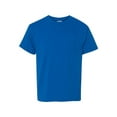thumbnail image 2 of Gildan - Heavy Cotton Youth T-Shirt - 5000B - Neon Blue - Size: XS, 2 of 3