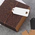 thumbnail image 4 of 100Pcs Retro Blank Rectangle Hang Tags for Luggage Wedding Label Gift Cards, 4 of 8