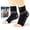 Black, variant on Powerlix Plantar Fasciitis Socks with Ankle Support Brace for Women & Men Color: Black Size: S