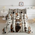thumbnail image 1 of Erosebridal Reindeer Elk Bedding King Comforter Set, Rustic Animal Down Comforter, Hunting Theme Decor, 3-Piece, 1 of 7