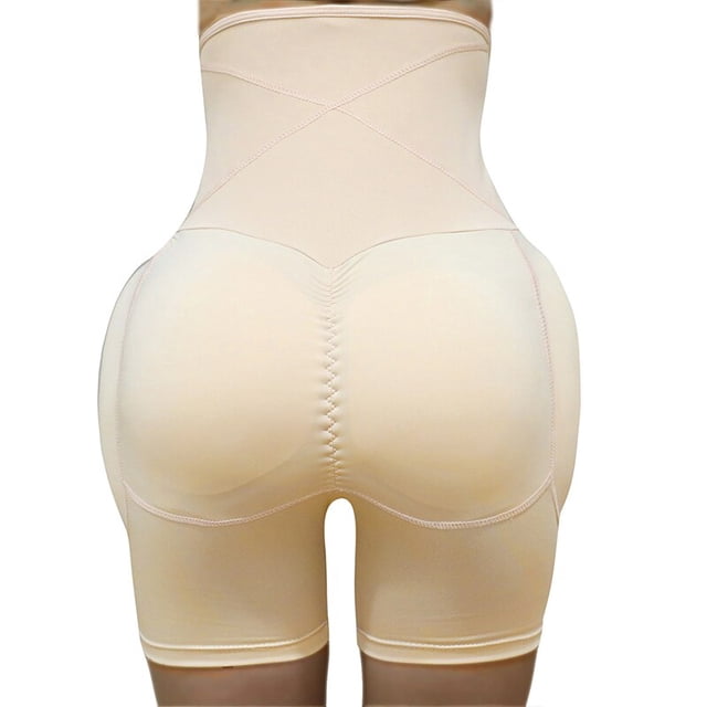 Bragas de Control de barriga de cintura alta para mujer, almohadillas de cadera y estómago, moldeador de cuerpo, levantador de glúteos, Body potenciador de glúteos