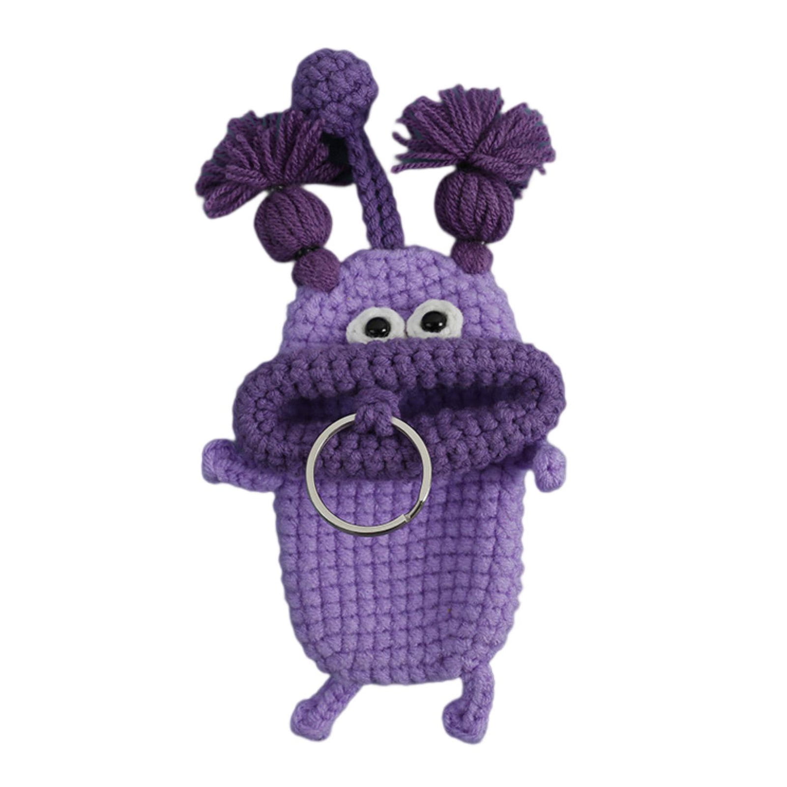 Crochet little monster key case : r/crochet