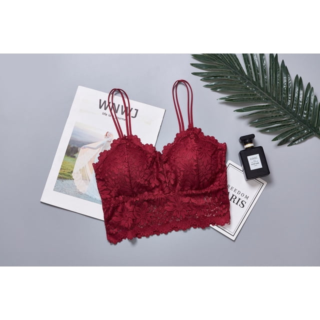 Camisola sexy de encaje de talla grande, camiseta sin mangas ligera anti-correr, ropa interior sexy con espalda hermosa, ropa exterior para mujer