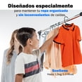 thumbnail image 4 of 100 Ganchos Infantil Ropa Niño Niña Color Negro, 4 of 5