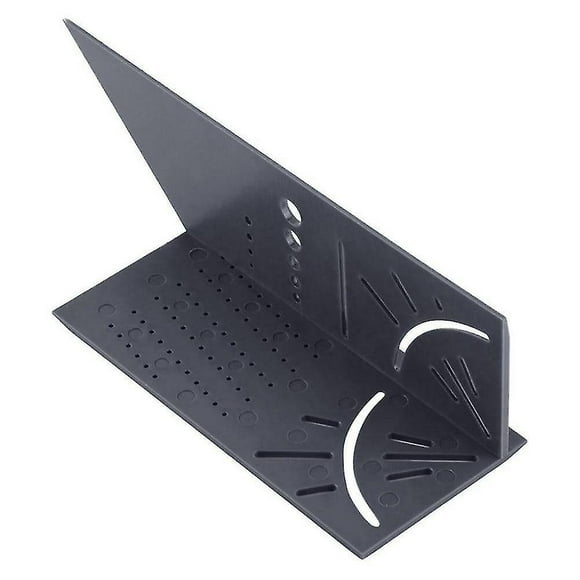 Dark Grey Woodworking Scribe Mark Line Gauge ruler Square Layout Miter