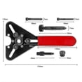 thumbnail image 4 of Car Air Compressor Clutch Remover Installer Dual-use Wrench Tool Kit With Plastic Box Automotive Air Conditioning Car Conditioner Repairing Tool( Size, 4 of 5