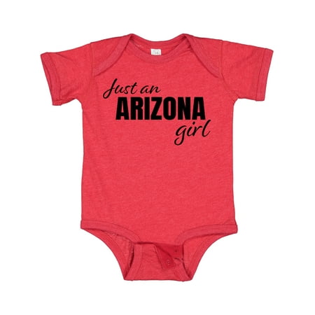 

Inktastic Just an Arizona Girl Born and Raised Gift Baby Girl Bodysuit