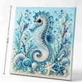 thumbnail image 4 of Ocean Theme Pearl Art DIY Kit, 3D Pearl Craft Kit, Sparkling Coastal Pearls Mosaic Art with Pearls & Rhinestones, Ocean Diamond Art for Adults, DIY Home Wall Decor Gift, 4 of 6