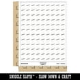 thumbnail image 2 of Baguette French Bread Doodle 200+ Round Stickers - White - Gloss Finish - 0.50" Size, 2 of 3