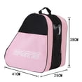 thumbnail image 3 of transemion Sac à Chaussures de Patinage Respirant Sac de Rangement pour Patins à Roulettes Sac à Main Rose, 3 of 9