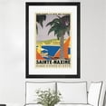 thumbnail image 2 of Giant Art 24x36 Travel Poster I Matted and Framed in Multi-Color, 2 of 3