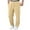 Khaki, variant on Men's Heavyweight Cargo Sweatpantsï¼Baggy Elastic Waist Drawstring Sweatpants with Pockets Joggers Trousers