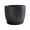 Color;1 black package,model;C120, variant on Stylish Black Planter with Drainage Hole Ideal for Indoor Gardening and Office Decoration