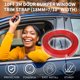 thumbnail image 2 of Car Truck Window Trim Strip 7/10" 18mm Width 10Ft 300cm Self Adhesive Scratch-Proof | Bumper Door Body Side Decorative Sticker Gloss Red 1 Set, 2 of 6