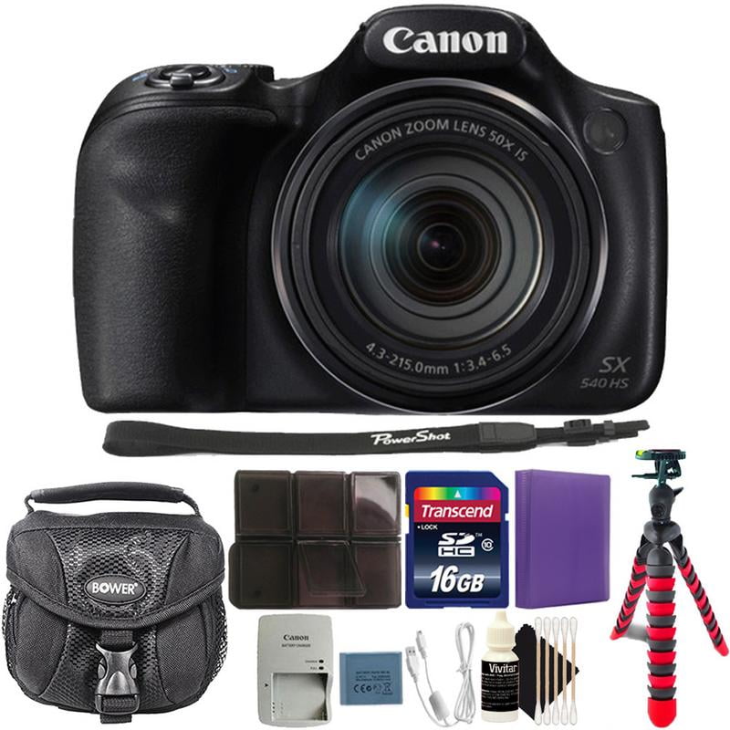 Canon PowerShot SX540 HS 20.3MP Digital Camera 50x Optical Zoom FullHD