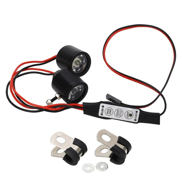 Faros delanteros para coche RC, faros delanteros para coche RC de 3W, faros delanteros RC para coche con control remoto, foco RCLED, los mejores materiales