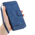 thumbnail image 3 of Funda Tipo Billetera para Samsung Galaxy A07 Carcasa Abatible con Porta Tarjetas, Bolsillo para Efectivo, Soporte Ajustable, Cierre Magnético y Correa de Muñeca Azul, 3 of 6