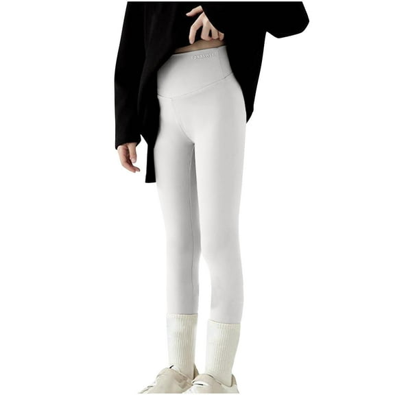 AherBiu Toddler Girls Clothes Activewear High Waisted Slim Fitted Yoga Leggings Teens Workout Pants Bottom Leggings