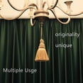 thumbnail image 4 of BEL AVENIR Tassel Decorative Hanging Ball 4 Pieces 8.07 Inch Pink, 4 of 8