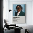 thumbnail image 3 of Jordan Ward Forward Album Cover Canvas Poster Print Music Posters for Room Aesthetic, 3 of 5