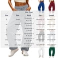 thumbnail image 2 of YODETEY Women's High Waist Drawstring Baggy Wide Leg Sweatpants,Women’s Black,Size S-3XL, 2 of 8