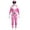Pink, variant on Power Rangers Cosplay Costumes for Kids Jumpsuit Fancy Dress up costume party Playsuit XL Size Red