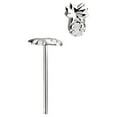 thumbnail image 3 of Nose stud self bending Sterling Silver Gold or rose gold plates Pineapple design, 3 of 6