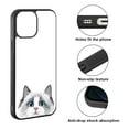 thumbnail image 2 of FINCIBO Soft Rubber Protector Cover Case for Apple iPhone 13 mini 5.4" 2021 (NOT FIT iPhone 13 Pro 6.1" 2021/iPhone 13 6.1" 2021/iPhone 13 Pro Max 6.7" 2021), Animal White Silver Point Ragdoll Cat, 2 of 5