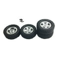 thumbnail image 3 of Juego de 4 ruedas y neumáticos de repuesto de alta resistencia con llantas para coches RC MN82 y MN82S a escala 1/12 (accesorios para proyectos de bri, 3 of 9