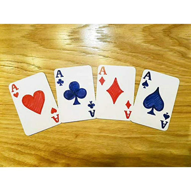 Customizable Matte Finish Poker Size Playing Cards