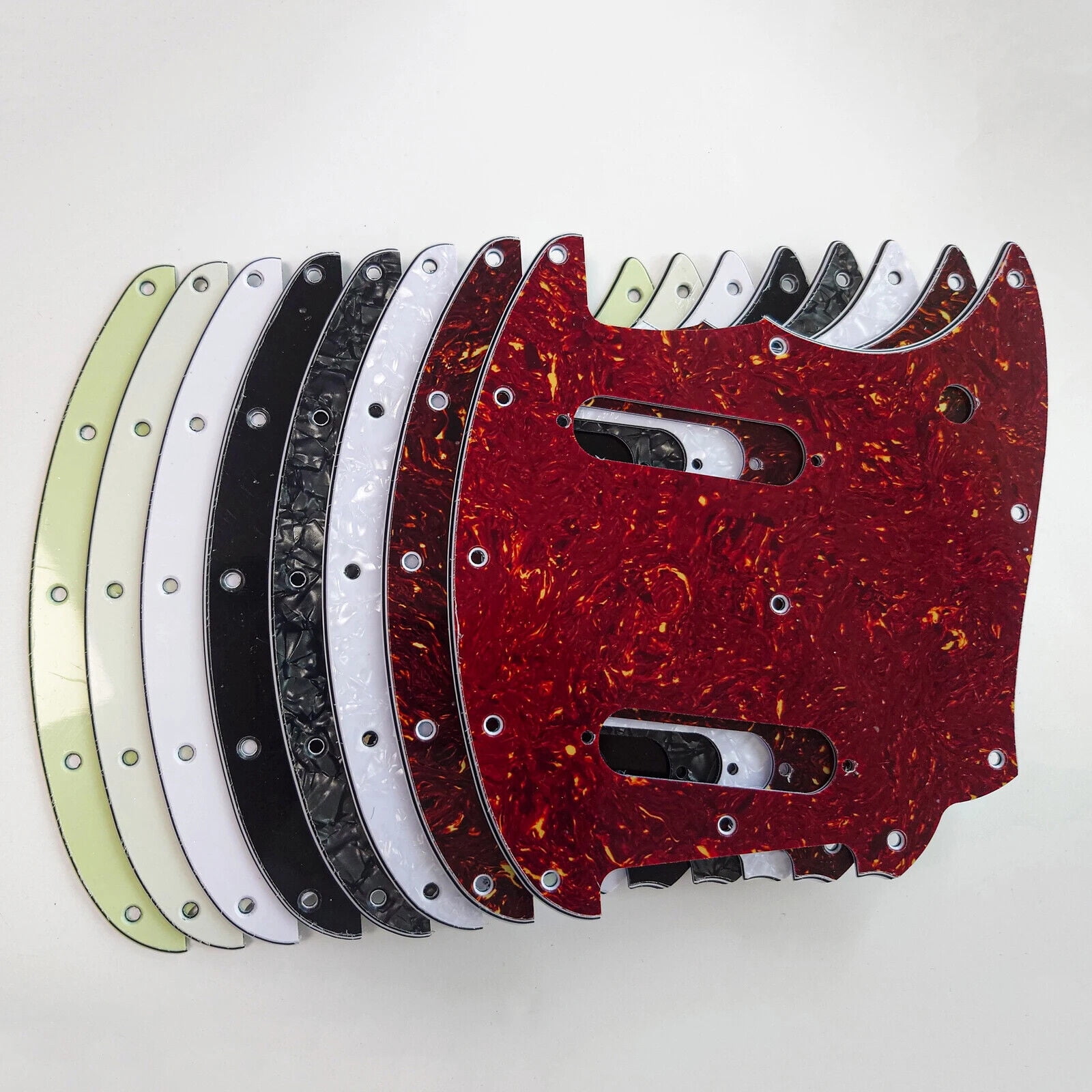 Guitar Pickguard for US Mustang Classic Series Style Guitar Pickguard Scratch Plate Electric Guitars Replacement Parts