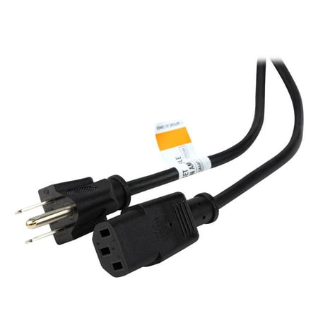 StarTech.com PXT10112 12 ft Standard Computer Power Cord - NEMA5-15P to C13 - 12 foot PC Monitor Power Cord 18 AWG