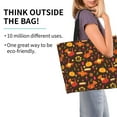 thumbnail image 6 of Lafuoo Thanksgiving Turkey Pattern Single-Shoulder Shopping Bag, Hand-Held Storage Bag Suitable for Work and School, Unisex-One Size, 6 of 7