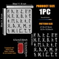 thumbnail image 2 of 1pc Alphabet Stencil for Painting with Brush 11.8x11.8 Inch Reusable Alphabet English Painting Template for Painting on Wall Wood Furniture DIY Home Decoration White, 2 of 9