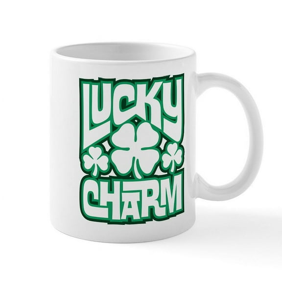 CafePress - Lucky Charm Mugs - 11 oz Ceramic Mug - Novelty Coffee Tea Cup