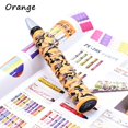 thumbnail image 1 of Badminton Racket Tennis Fishing Rod Sweat Band Anti-slip Grip Tape Shock Absorption Sweat Windings Over Bicycle Handle 1.1m orange, 1 of 6