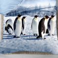 thumbnail image 3 of 3D Animal Penguin Quilt Cover Bedding Duvet Cover Set with Pillow Case(Full), 3 of 4