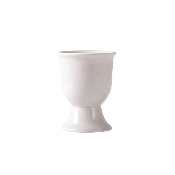 Wosthever Desayuno huevera cerámica resistente al calor bandeja soporte contenedor tazas multiusos cocina vajilla comedor Blanco