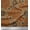 Tawny Brown, variant on Soimoi Silk Fabric Floral & Paisley Decorative Decor Fabric Printed Yard 42 Inch Wide