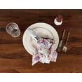 thumbnail image 3 of Vargottam Luxury Collection Linge de Table pour Souper, Serviette en Coton Décorative, Tissu Imprimé, Serviettes Réutilisables, Ensemble de 12, 20 X 20 - Fleur Aquarelle, 3 of 6
